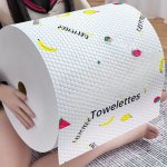 50 100 200 Kitchen Disposable Dry And Wet Dishwashing Scouring Pads Washable Thick Lazy Rags Microfiber Dish Towel Oil Wipe Rand