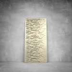 Laser Cut Screen - Design 129 - 2900 X 1400 X 20 Matt Gold Indoor