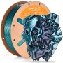 Eryone Hyper Speed Dual Color Emerald Green And Black Silk Pla Filament For 3D Printers