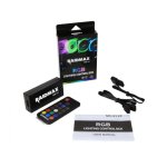 Raidmax Rgb LED 4 Port 4 Pin Controller 4 Pin Rgb Motherboard Connector Compatible With: Fusion 2.0 MYSTIC Light Sync aura Sync