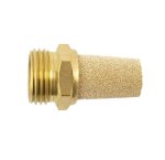 AirCraft Muffler Brass Conical 1 2"M