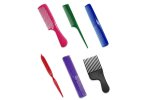 Star Multi Pack – 6 Asst Combs Assorted 6 In A Poly Bag