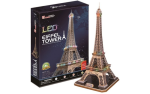 CubicFun Eiffel Tower France 3D Puzzle 85PC With LED Unit