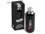 Kooshty Jumbo Glass Water Bottle - 1 Litre - One-size Black