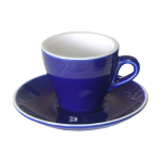 Fortis - Italia - Blue Cappuccino Cup 280ML & Saucer Set Of 12