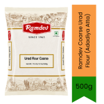 Coarse Urad Flour Adadiya Atta - Premium Pure Coarse Black Gram Flour For Adadiya Pak & Winter Sweets Delivers Authentic Rich Te