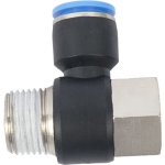 Aircraft Pu Hose Fitting Tee 12MM X 1 2"F X 1 2"M