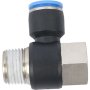 Aircraft Pu Hose Fitting Tee 12MM X 1/2"F X 1/2"M