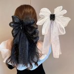 1PC Fairy Bow Streamer Hair Clip Sweet Fashion Exquisite Elegant Hair Accessories For Girls