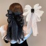 1pc Fairy Bow Streamer Hair Clip Sweet Fashion Exquisite Elegant Hair Accessories For Girls