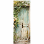 Tear Resistant Door Print Whimsical Door
