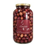 Glass Jar Black Olives