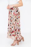 Tesni Pleated Maxi Skirt