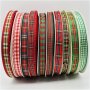 1 PC 5 Yards 10MM Plaid Ribbon Christmas Color Series For Handmade Design Christmas Decorations & Diy Valentine's Day Gift Wrapping Jewelry Making Supplies