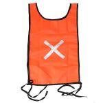 Maxi Reflective Bib Orange Solid Material