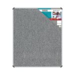 Bulletin Board Ribbed Aluminium Frame 1200X1000MM - Laurel