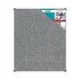 Bulletin Board Ribbed Aluminium Frame 1200X1000MM - Laurel