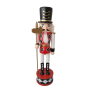 Nordic Scandinavian Christmas Wooden Nutcracker Soldier Xmas Statue 30CM