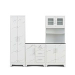 Metal 3 Piece Kitchen Scheme MW360
