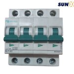 4P Dc Thermal Magnetic Circuit Breaker Mcb Switch