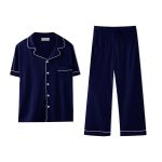 Men's Azure Navy Mid Season Pj Set