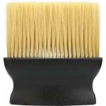 Barber Neck Brush Dark Handle Nylon Bristles