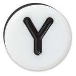 Tiny Friendship Letter Y Jibbitz - Multi Osfa