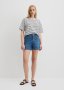 Denim A-line Short