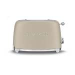 Smeg Retro 2 Slice Matte Toaster Moonlight