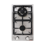 30CM 2 Burner Stainless Steel Gas Hob - UGH02S
