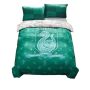 Green Slytherin Duvet Cover Set- Double Bed