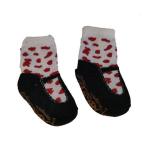Socks For Girls 6-12 Months - Red Cow T-strap