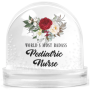 World's Most Badass Pediatric Nurse Gift Snow Globe