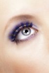 Black Blue Eyelashes