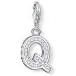 Cz Letter Q Charm