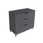 Secaleni Compact Chest Of Drawers - Grey