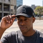 Vintage Sporty Oxford Twill 6-PANEL Fitted Baseball Cap