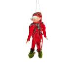 Red And Green Christmas Elf 40CM
