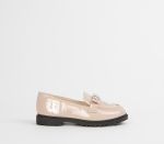 Flat Brogue - 4 Kids Cream