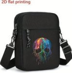 New Men Women Calacas Gothic Skull Print Mobile Phone