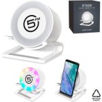 COUGAR Swiss Otago Bluetooth Speaker Wireless Charger Phone Stand & Night Light
