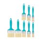 Total Tools 8 Pcs Paint Brush Set