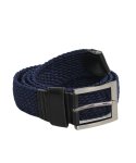 Mens Elasticated Belt - 6XL Navy