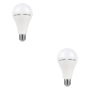 LED Light Bulb 20W E27 Energy Saving Lamp 2 Pack White