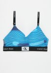 Calvin Klein Light Lined Bralette - Infared Lines eggshell Blue