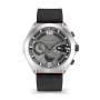 Gents Zenith Black Leather Strap