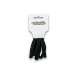 Hair Elastic Ring Tie 5 Pack Black