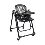 2 In 1 High Chair & Swing Black