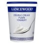 Lancewood Plain Double Cream Yoghurt 500G