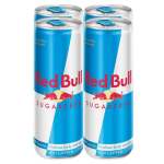 Red Bull Energy Drink Sugar Free 4X250ML